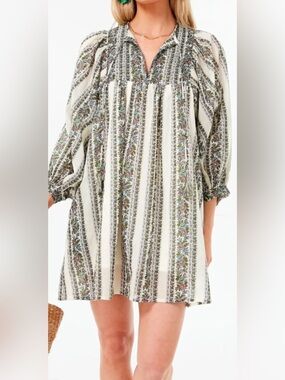 MILLE daisy dress in goa stripe pit-pit20 (mix51)